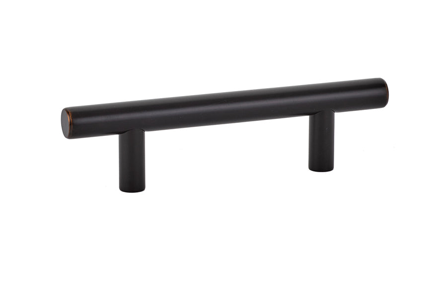 Brass Bar Pull, 3" C-C, US10B