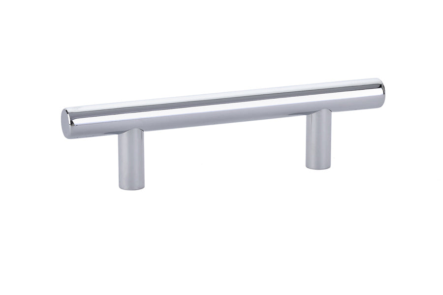 Brass Bar Pull, 3" C-C, US26