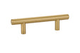 Brass Bar Pull, 3" C-C, US4