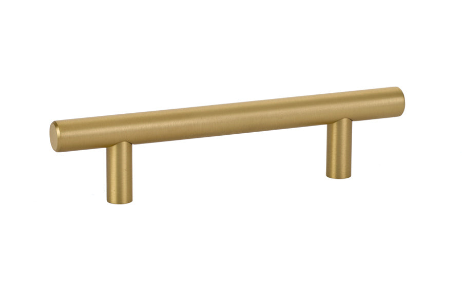 Brass Bar Pull, 3-1/2" C-C, US4