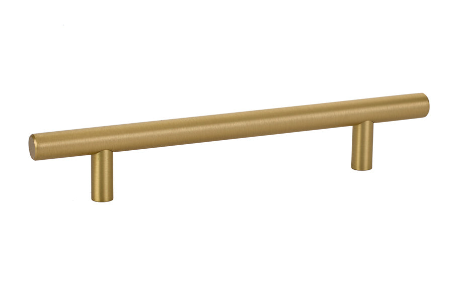 Brass Bar Pull, 5" C-C, US4
