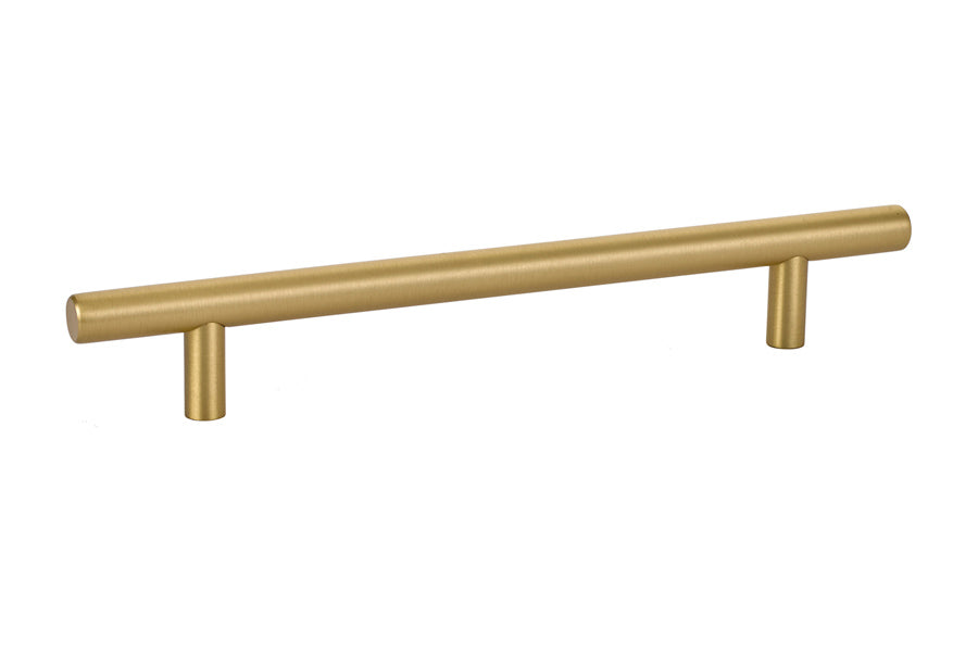 Brass Bar Pull, 6" C-C, US4