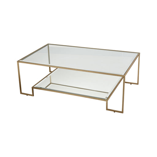 ELK Home - 1114-302 - Coffee Table - Scotch Mist - Gold Leaf