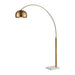 ELK Home - D3591 - One Light Floor Lamp - Solar Flair - Aged Brass