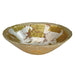 Lucas + McKearn - SI1123 - Bowl - Olivier - Gold and silver leaf