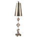 Lucas + McKearn - TA1014 - One Light Buffet Lamp - Fragment - Silver Leaf