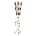 Lucas + McKearn - TA1039 - One Light Table Lamp - Tivoli - Cream And Silver