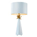 Lucas + McKearn - TA1259 - One Light Table Lamp - Neo Blue - Gold leaf