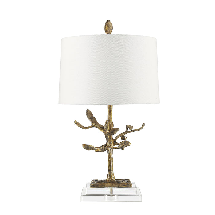 Lucas + McKearn - TLM-1033 - One Light Buffet Lamp - Audubon - Distressed Gold