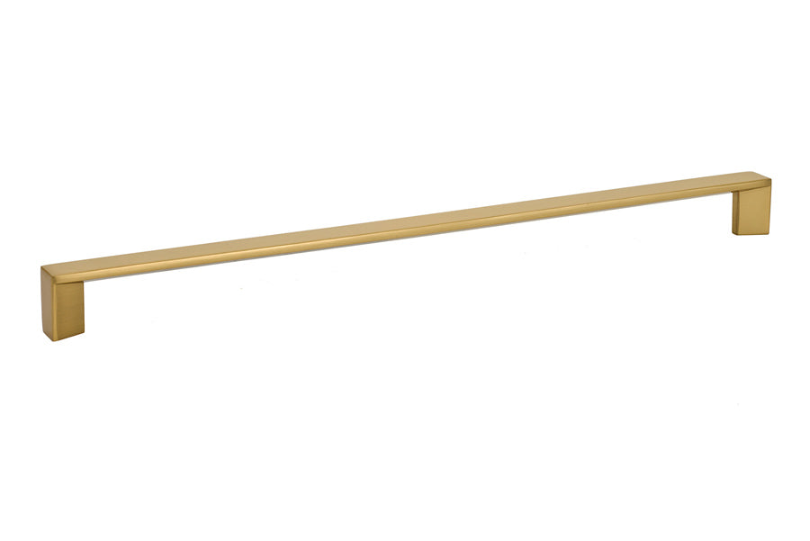 Brass Trinity Pull, 12" C-C, US4