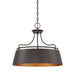 Quoizel - FV2824WT - Four Light Pendant - Fairview - Western Bronze