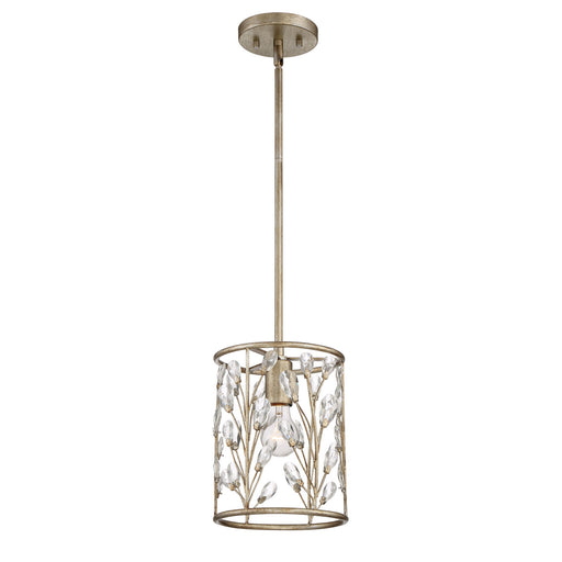 Quoizel - MDL1508VG - One Light Mini Pendant - Meadow Lane - Vintage Gold