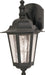 Nuvo Lighting - 60-3475 - One Light Wall Lantern - Cornerstone - Textured Black