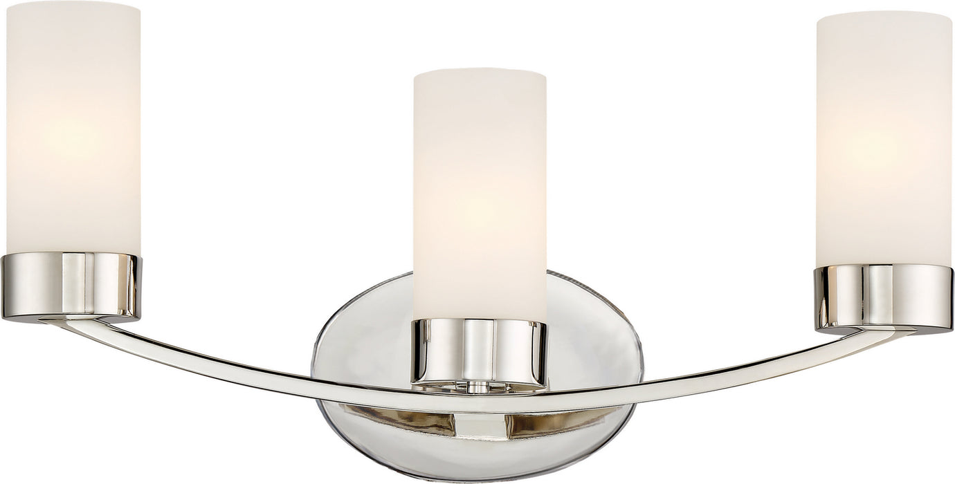 Nuvo Lighting - 60-6223 - Three Light Vanity - Denver - Polished Nickel