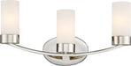 Nuvo Lighting - 60-6223 - Three Light Vanity - Denver - Polished Nickel