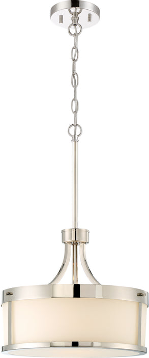 Nuvo Lighting - 60-6227 - Two Light Pendant - Denver - Polished Nickel