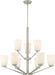 Nuvo Lighting - 60-6249 - Nine Light Chandelier - Nome - Brushed Nickel