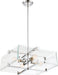 Nuvo Lighting - 60-6294 - Four Light Pendant - Shelby - Polished Nickel