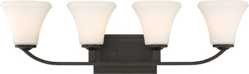 Nuvo Lighting - 60-6304 - Four Light Vanity - Fawn - Mahogany Bronze