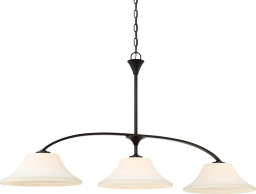 Nuvo Lighting - 60-6308 - Three Light Island Pendant - Fawn - Mahogany Bronze
