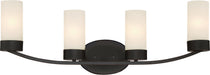 Nuvo Lighting - 60-6324 - Four Light Vanity - Denver - Mahogany Bronze