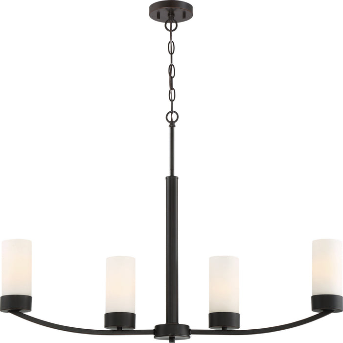 Nuvo Lighting - 60-6328 - Four Light Pendant - Denver - Mahogany Bronze