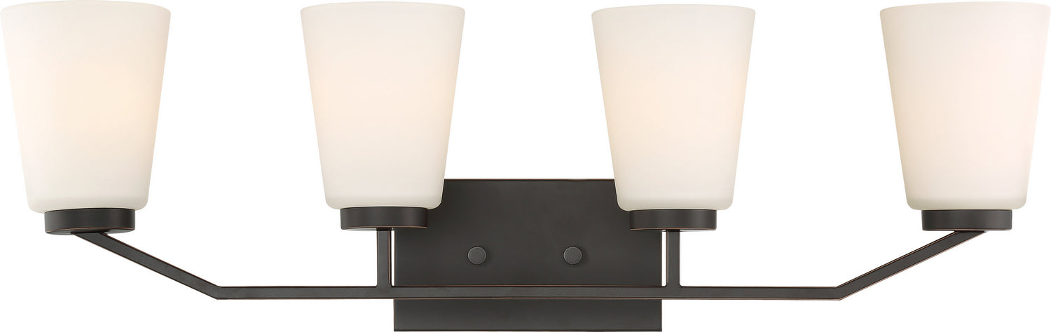 Nuvo Lighting - 60-6344 - Four Light Vanity - Nome - Mahogany Bronze