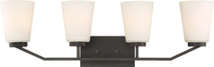Nuvo Lighting - 60-6344 - Four Light Vanity - Nome - Mahogany Bronze