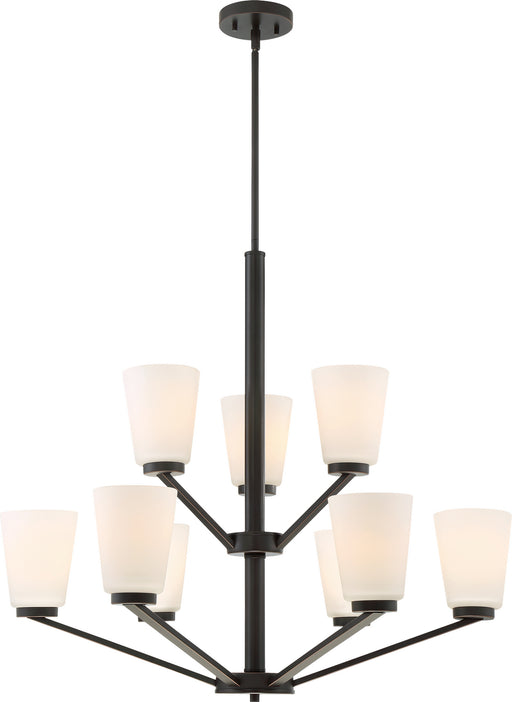 Nuvo Lighting - 60-6349 - Nine Light Chandelier - Nome - Mahogany Bronze