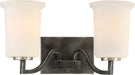 Nuvo Lighting - 60-6372 - Two Light Vanity - Chester - Iron Black