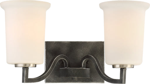 Nuvo Lighting - 60-6372 - Two Light Vanity - Chester - Iron Black