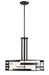 Nuvo Lighting - 60-6435 - Three Light Pendant - Lansing - Midnight Bronze