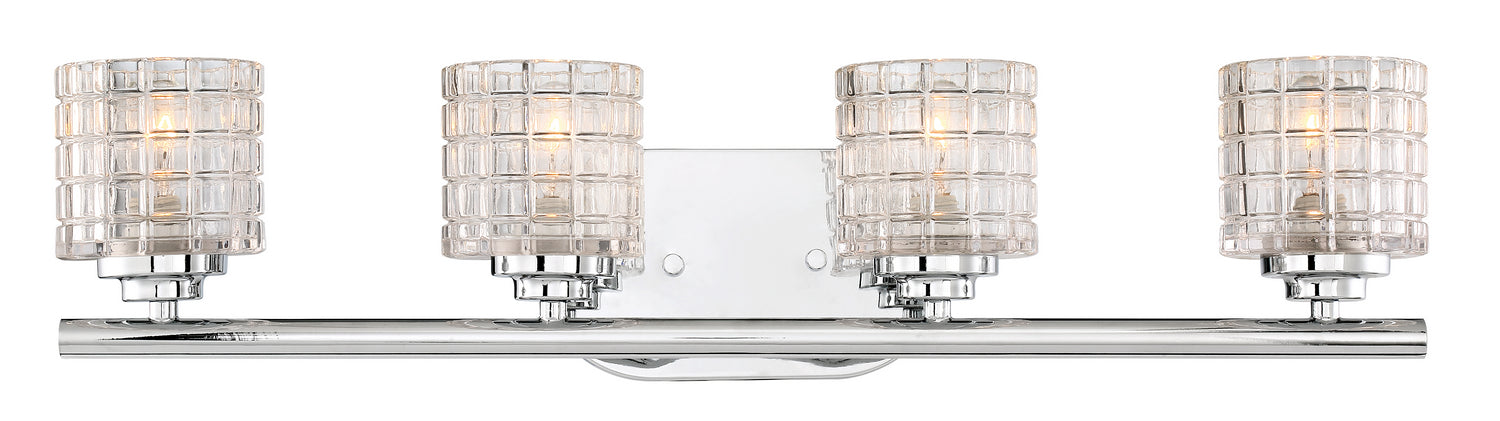 Nuvo Lighting - 60-6444 - Four Light Vanity - Votive - Polished Nickel