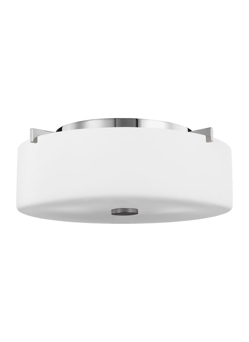 Generation Lighting. - FM313CH - Two Light Flush Mount - Sunset Drive - Chrome