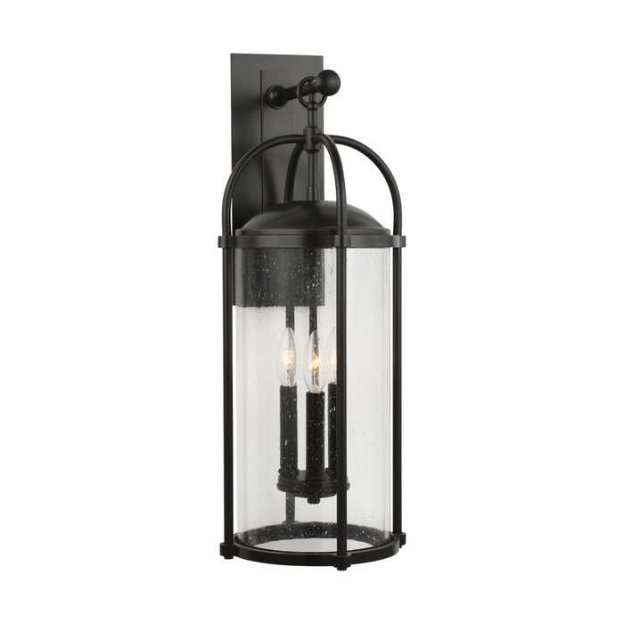 Generation Lighting. - OL7623ES - Three Light Outdoor Wall Lantern - Dakota - Espresso
