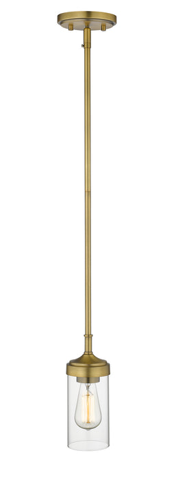 Z-Lite - 617MP-FB - One Light Pendant - Calliope - Foundry Brass