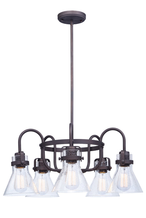 Maxim - 26117CDOI - Five Light Chandelier - Seafarer - Oil Rubbed Bronze