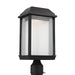 Visual Comfort Studio - OL12807TXB-L1 - LED Outdoor Post Lantern - McHenry - Textured Black