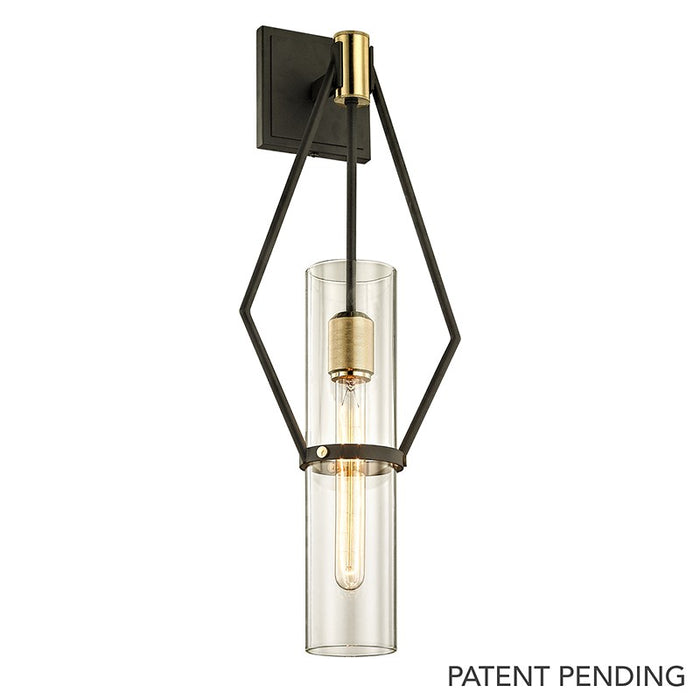 Troy Lighting - B6312-TBZ/BBA - One Light Wall Sconce - Raef - Textured Bronze Brushed Brass