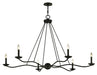 Troy Lighting - F6306 - Six Light Chandelier - Sawyer - Forged Iron