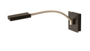 House of Troy - LEW875-BLK - LED Wall Sconce - Lewis - Black With Satin Nickel