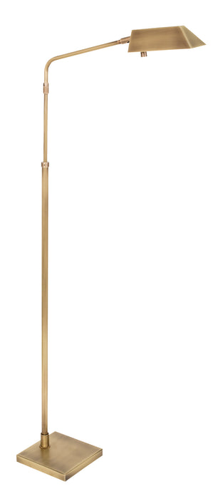 House of Troy - NEW200-AB - LED Floor Lamp - Newbury - Antique Brass