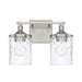 Capital Lighting - 128821BN-451 - Two Light Vanity - Colton - Brushed Nickel