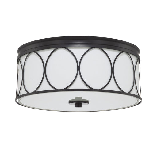 Capital Lighting - 225131MB-683 - Three Light Flush Mount - Rylann - Matte Black