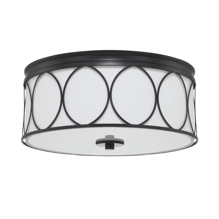 Capital Lighting - 225131MB-683 - Three Light Flush Mount - Rylann - Matte Black