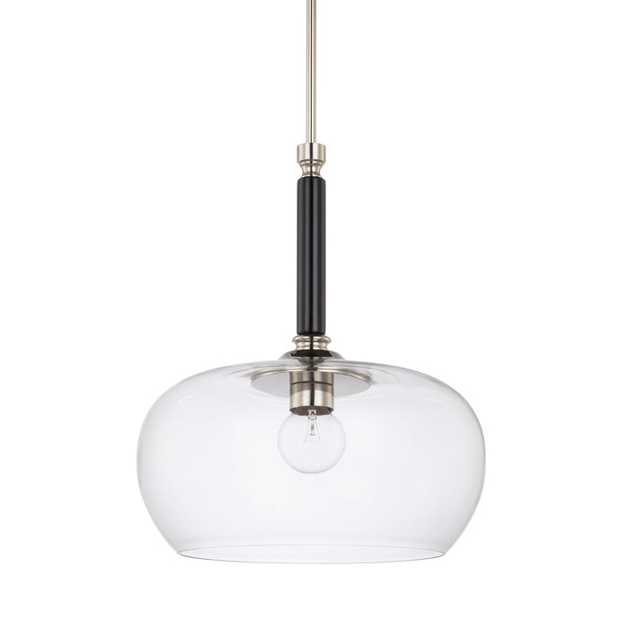 Capital Lighting - 325811BT-438 - One Light Pendant - Dorsey - Black Tie