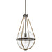 Capital Lighting - 327413NG - One Light Pendant - Beaufort - Nordic Grey