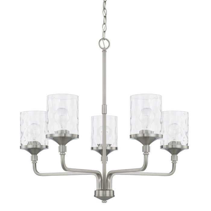 Capital Lighting - 428851BN-451 - Five Light Chandelier - Colton - Brushed Nickel