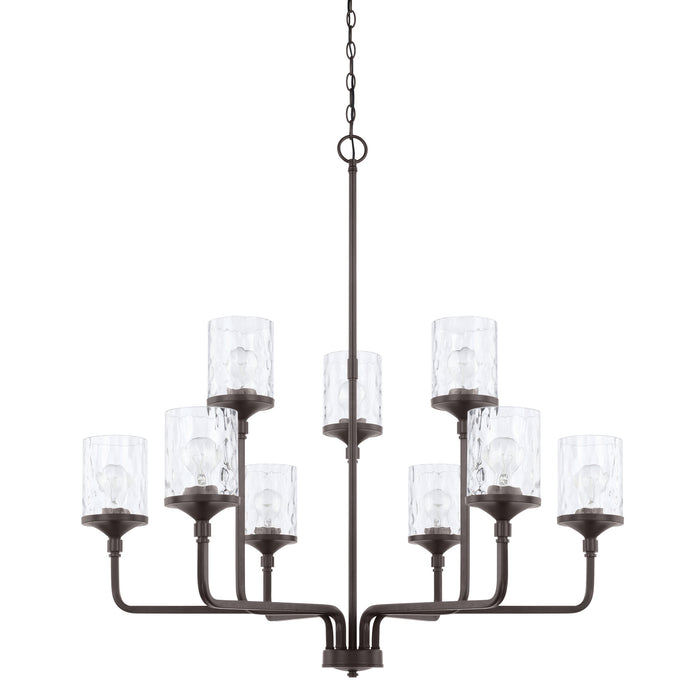 Capital Lighting - 428891BZ-451 - Nine Light Chandelier - Colton - Bronze