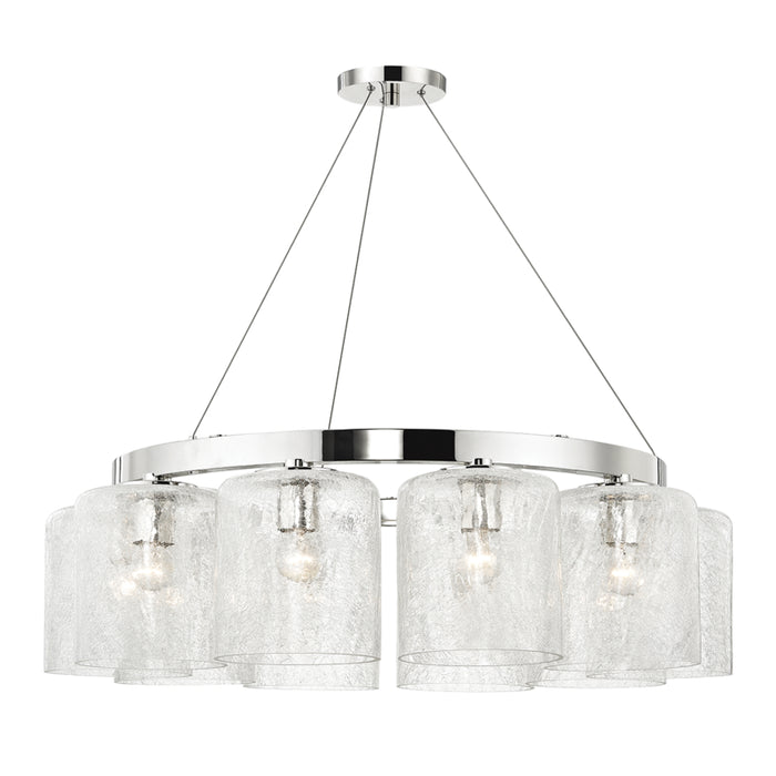 Hudson Valley - 3234-PN - Ten Light Chandelier - Charles - Polished Nickel